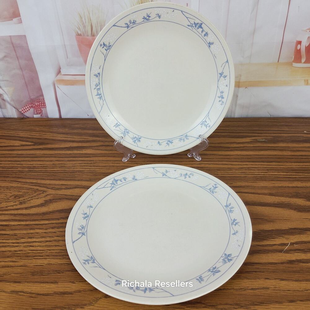 Corelle First of Spring 8.5" Salad Plates Lot of 2 Corning Vintage